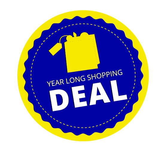 Year Long Shopping Deal